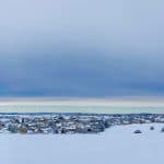 photo panoramique de Chaffois sous la neige1